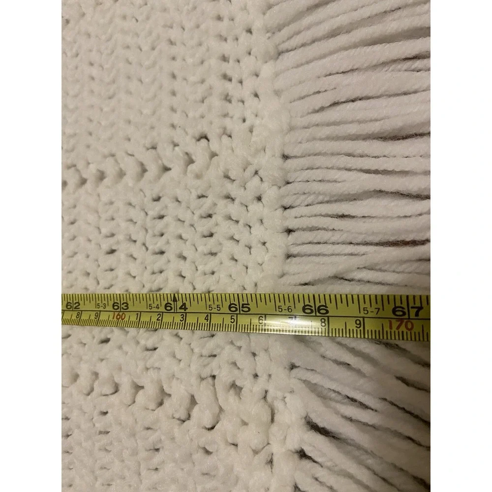 Crochet Knit Afghan Blanket Handmade Throw 38